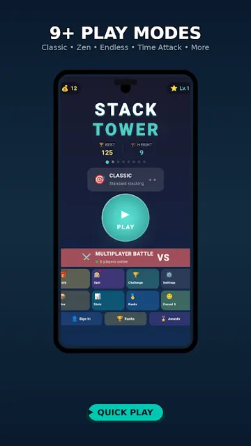 لقطة شاشة 1 من Stack Tower