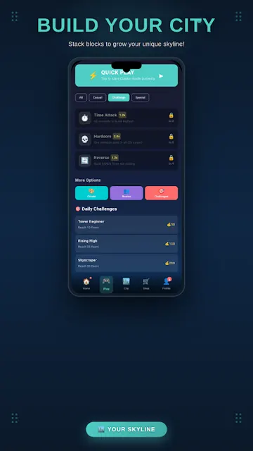 لقطة شاشة 2 من Stack Tower