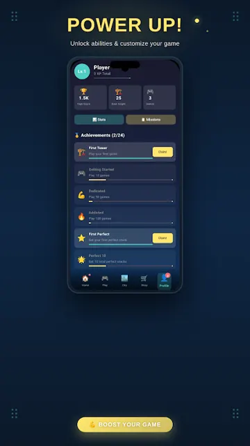 لقطة شاشة 3 من Stack Tower